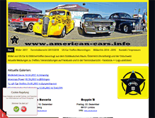 Tablet Screenshot of american-cars.info