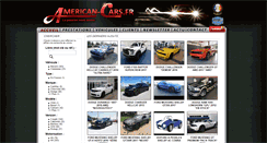 Desktop Screenshot of american-cars.fr